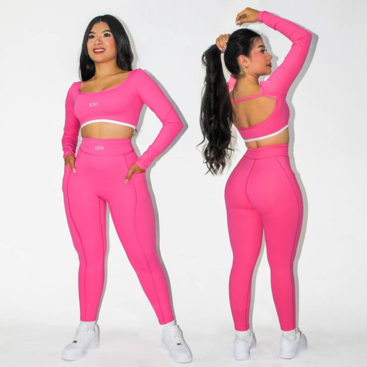 Conjunto dos piezas manga larga